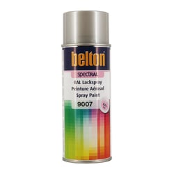 Spray de peinture Belton Spectral RAL9007 Aluminium gris 400ml