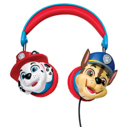 Casque stéréo filaire pliable avec limitation de volume d'écoute La Pat ‘Patrouille 3D