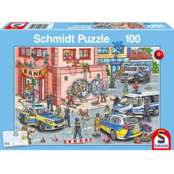 Puzzle Opération de police 100 pcs - Schmidt Spiele