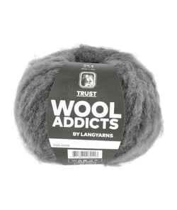 Pelote de Laine et Alpaga TRUST - Wool Addicts 0005 Gris