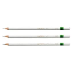 Crayon de couleur - STABILO - Mine grasse aquarellable - Blanc - Lot de 3