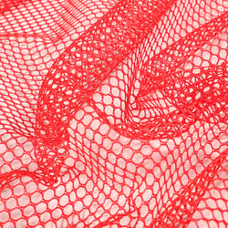 Tissu Filet Vrac mesh Rouge griotte