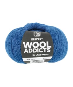 Pelote de Laine et Alpaga RESPECT - Wool Addicts 0078 Bleu