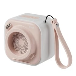 Mini Enceinte Bluetooth Stereo Sans Fil Ultra Portable Son 360° Haute Puissance 5W Rose YONIS