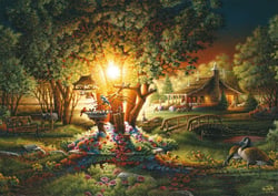 Puzzle 1000 pièces - Le Printemps Étincelle - Schmidt Spiele