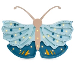Lampe Veilleuse Papillon bleu - Little Lights