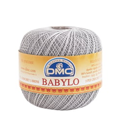 Fil à crocheter Babylo Gross. 20 - Col. 415 - Gris Chrome