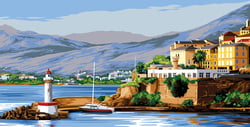 Canevas Margot Bastia 65x120 cm