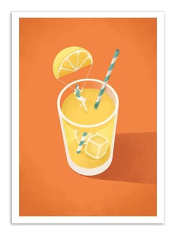 Affiche - Lemonade - Andrea de Santis