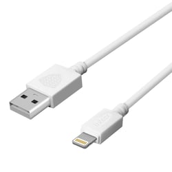 Inkax Câble Lightning 3m Câble USB vers Lightning Charge Synchronisation 2.1A Blanc