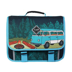 Cartable 38 cm 2 compartiments Monster Bleu – BODYPACK