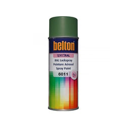 Spray de peinture Belton Spectral RAL6011 vert réséda satiné 400ml