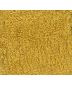 Tissu éponge bambou de 140 cm de largeur Jaune vendu par 50 cm