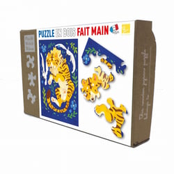 Graou le tigre d'Armand Demeusy - Puzzle Michèle Wilson