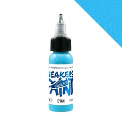 Peinture Textile & Cuir SneakArts - Cyan 30mL - Chaussure, vêtement, sac