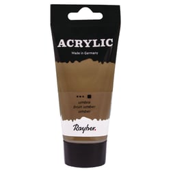 Acrylic, brun umbra, Peint.acrylique d'artistes, tube - 75ml