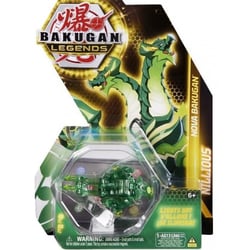 Bakugan légends : nillious avec carte - boule verte transparente - nova séries - saison 5 - SPIN MASTER