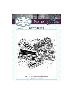 Tampon Andy Skinner Got Tickets Creative Expressions
