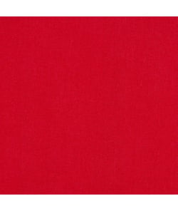 TISSU 100% COTON UNI de 150 cm de largeur Rouge vendu par 50 cm