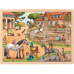 Puzzle Centre équestre - Goki