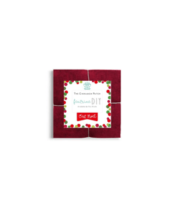 PACK C'EST NOEL - 9 COLORIS DE FEUTRINE 15x15cm EN CAMAIEUX Blanc;Rouge;Vert taille n°15 x 15 cm
