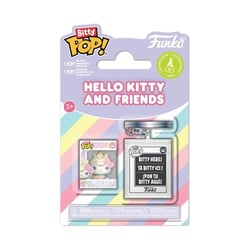 Hello Kitty - Pack 2 figurines Bitty POP! & Accessoire Hello Kitty porte-clés 2 cm - Funko