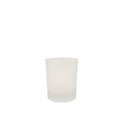 Verre à bougie transparent 200 ml / bougie 150 g