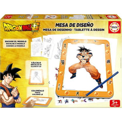 Tablette de dessin Dragon Ball Z - Tablette lumineuse avec 25 modèles à colorier - EDUCA