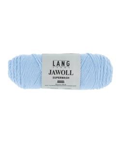 Laine à chaussettes en laine vierge de Patagonie JAWOLL - Lang Yarns 220 Bleu