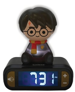 Réveil avec veilleuse Harry Potter en 3D