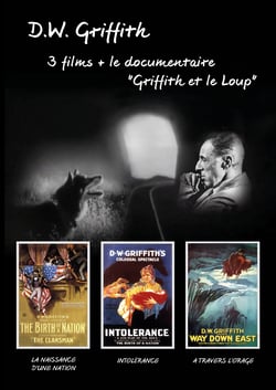 Coffret D.W. Griffith - 3 films + 1 documentaire - La Naissance d'une nation + Intolérance + à travers l'orage + Griffith et le loup