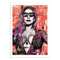 Affiche 50x70 cm - Gaga - Pablo Costa