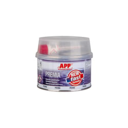 Mastic polyester - Universel - Pour réparation plastique, métal, carrosserie - Jaune clair - APP - 600g