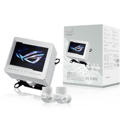 Bloc d'eau ASUS ROG RYUJIN III WB White Edition - Cuivre - 90RC00V2-M0UAY0 - Blanc - 395 g