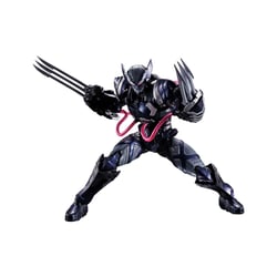 Tech-On Avengers - Figurine S.H. Figuarts Venom Symbiote Wolverine 16 cm