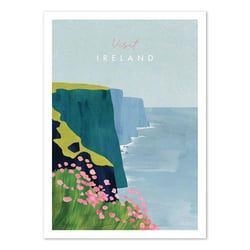 Affiche 30x40 cm - Visit Ireland - Henry Rivers