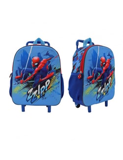 Sac à dos à roulettes Mybagstory - Spiderman - 1 compartiment