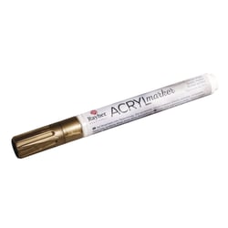 Crayon - feutre acrylique, or, Pointe ronde 2 - 4mm, avec soupape