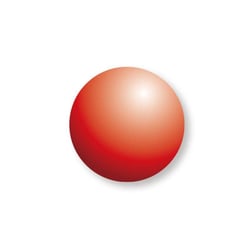 Peinture à l'eau - Effet vitrail - Rouge - 25 ml