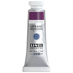Gouache - Extra-fine - Violet quinacridone - 860 - Lefranc Bourgeois - Linel - 14ml