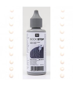 Sock Stop Crème Antidérapant pour chaussettes 50 ml - RICO Design Crï¿½me Ecru