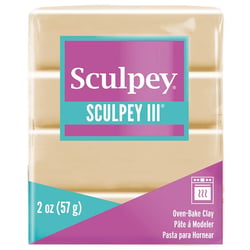 Pâte III tan brun clair - 57 gr - Sculpey