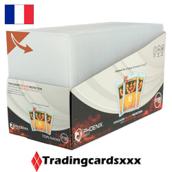 Lot de 100 protections Phoenix Shield - PVC - Transparent - 68 x 98 mm