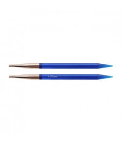 Aiguilles interchangeables Spectra Trendz 5,5 à 7 - Knitpro 6,5 Bleu