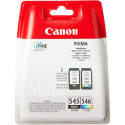 Multipack encre couleur PG-545/CL-546 8287B005 CANON