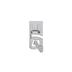 Pied de biche ourleur - 6 mm
