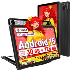 Tablette tactile KOTSREN Android 15 IPS AACRX19237 Noir 10,1 pouces