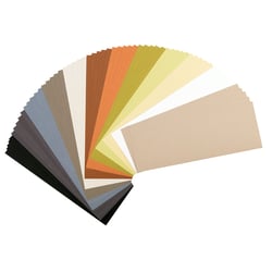 Papier cartonné Florence - Lisse - M20829 - 60 feuilles - Tons de Terre - 216 g/m²
