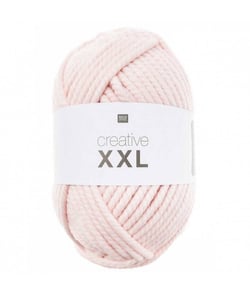 Pelote de laine à tricoter CREATIVE XXL 1000 gr ! - Rico Design 02 Rose