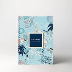 Carnet de budget Kakebo Pastel Blue